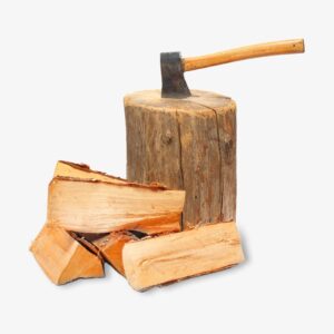 Splitting Block (Hauklotz) for Firewood